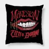 M Neskin Logo Throw Pillow Official Maneskin Band Merch