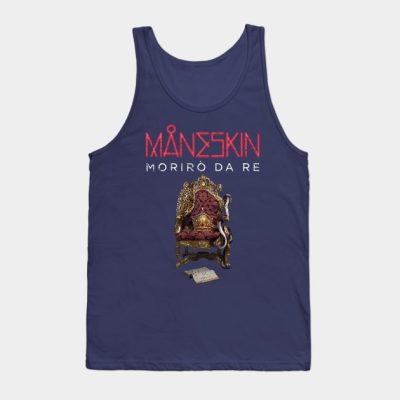 Maneskin Moriro Da Re Retro Tank Top Official Maneskin Band Merch
